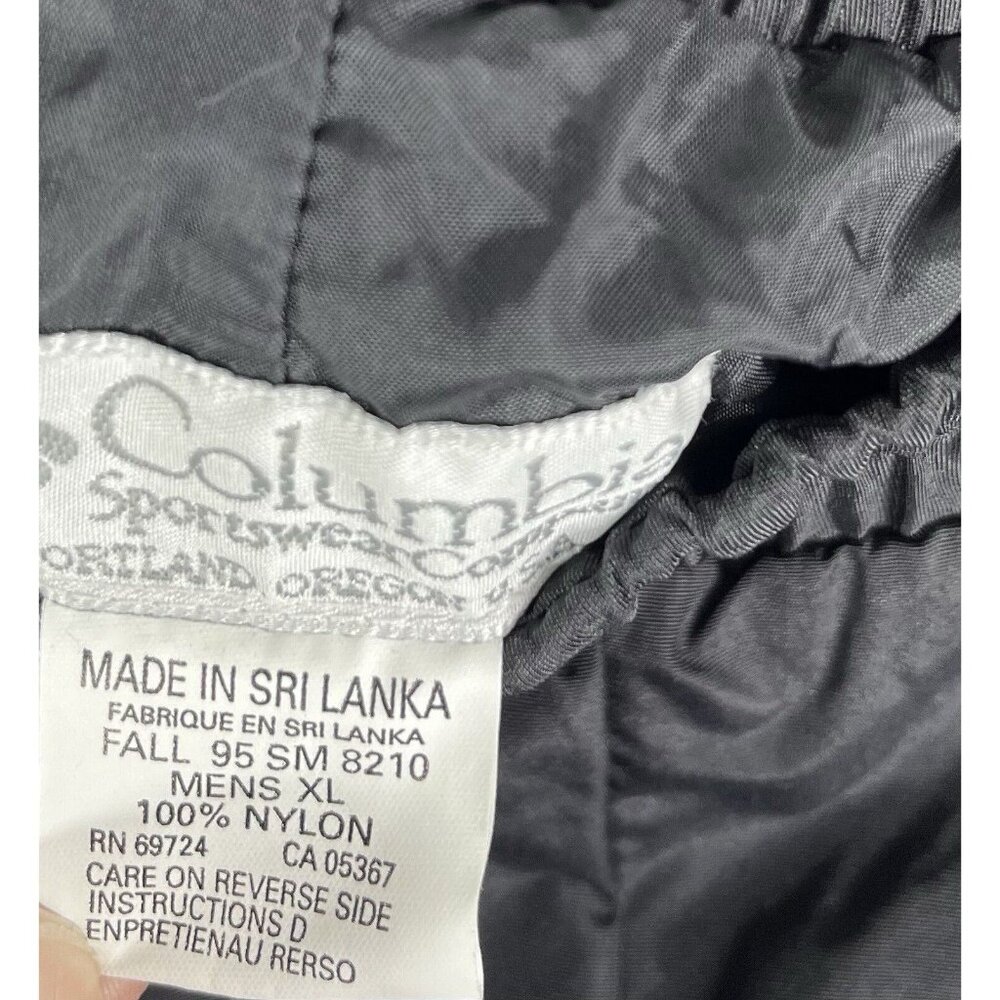 COLUMBIA Men's Black Water Repellent Powder Pant NWT XL - Picture 2 of 5